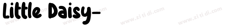 Little Daisy字体转换